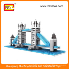 LOZ DIY архитектура дети здание блок игрушка / архитектурные блоки